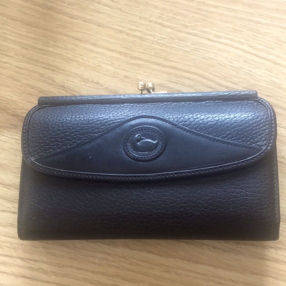 Vintage Dooney & Bourke leather wallet